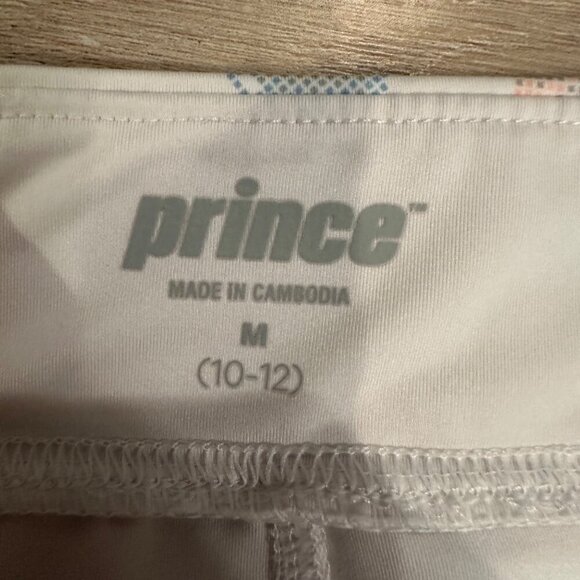 PRINCE GIRLS WHITE TENNIS SKORT MEDIUM 10/12 - Picture 3 of 8